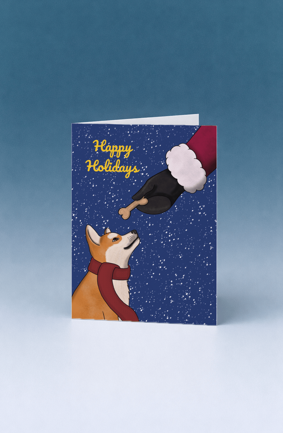 Corgi Christmas Cheer mockup 4