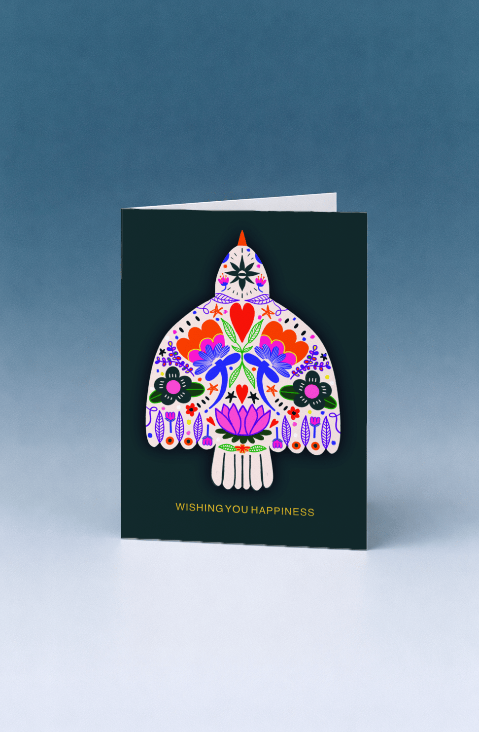 Wishing You Happiness Dove mockup 5