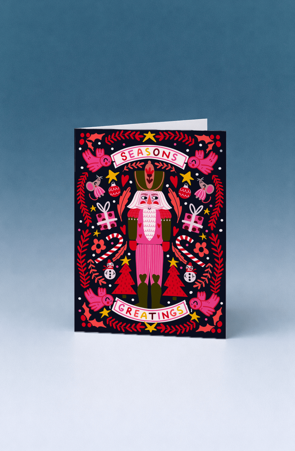 Nutcracker Season's Greetings mockup 5