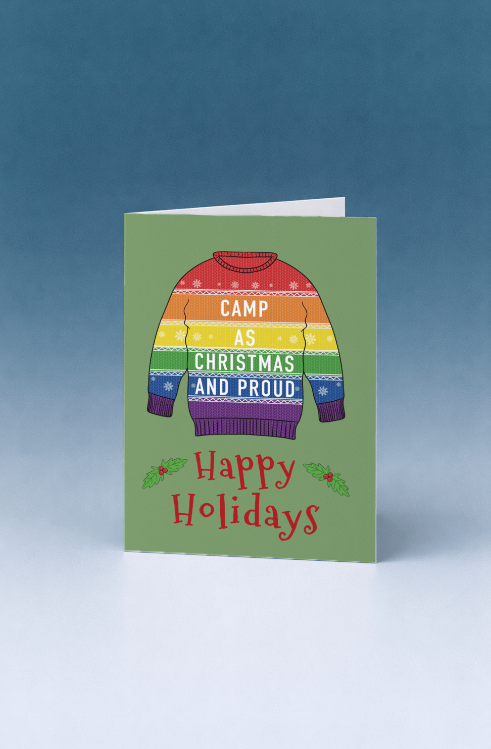 Camp as Christmas and Proud mockup 5