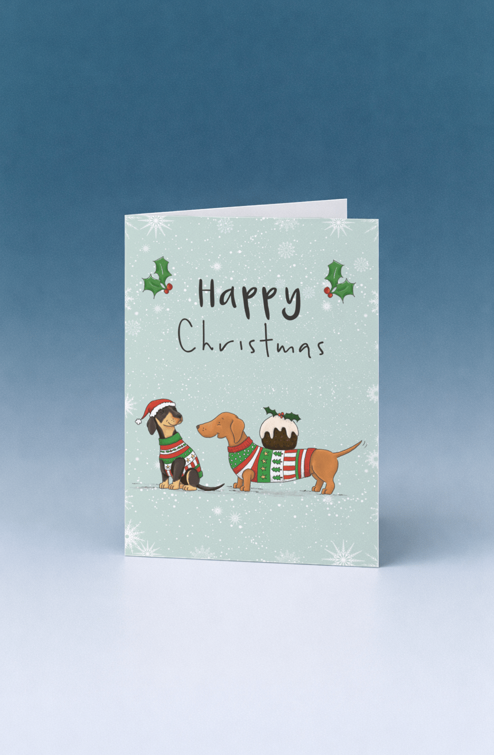 Christmas Dogs in Festive Sweaters mockup 5