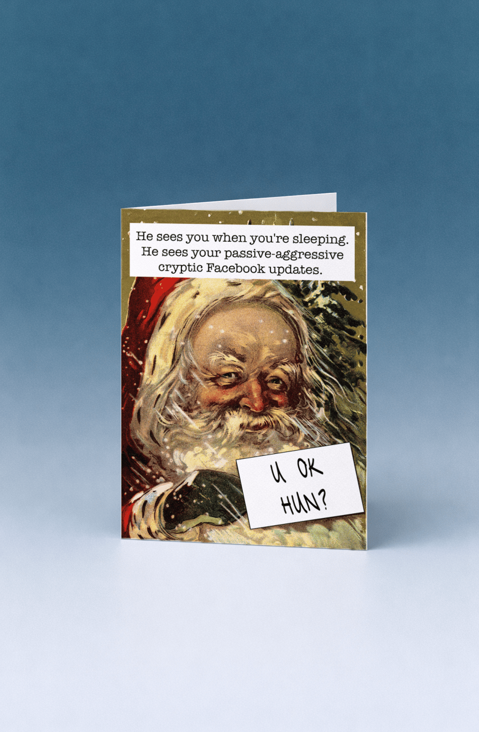 Santa's Watching You When You're Sleeping mockup 5
