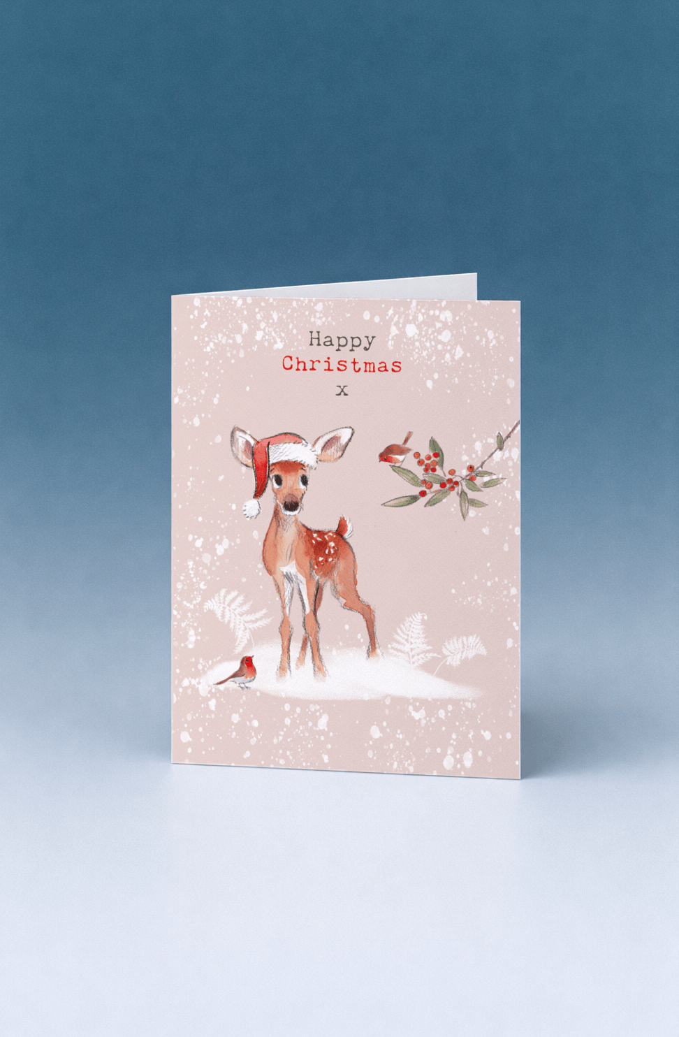 Happy Christmas Deer mockup 4