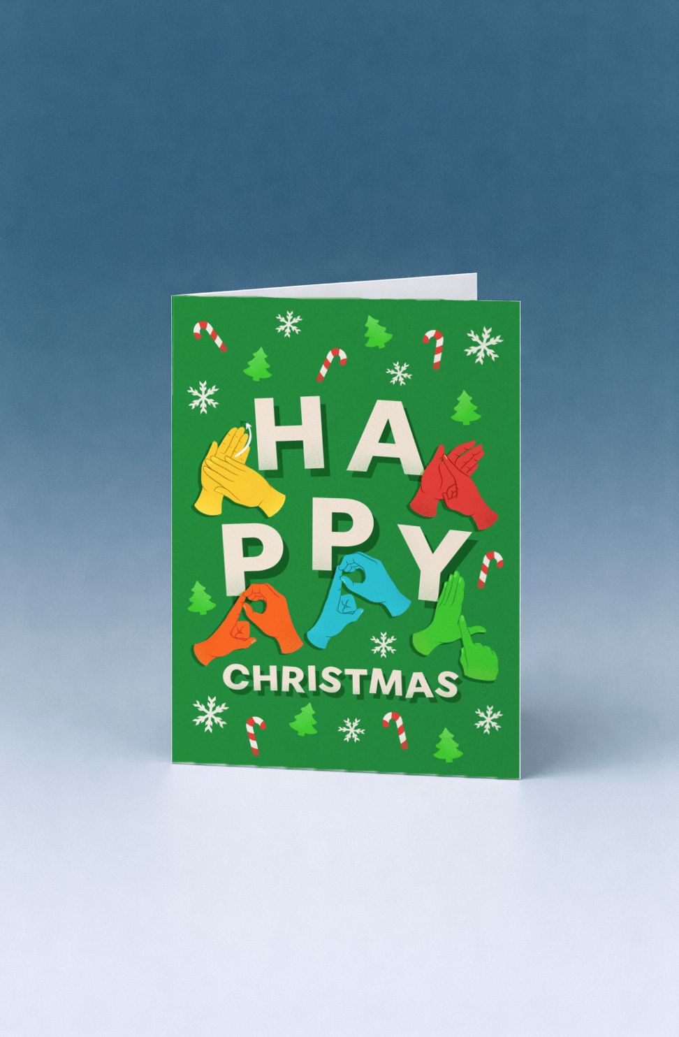 Festive Sign Language Greetings mockup 4