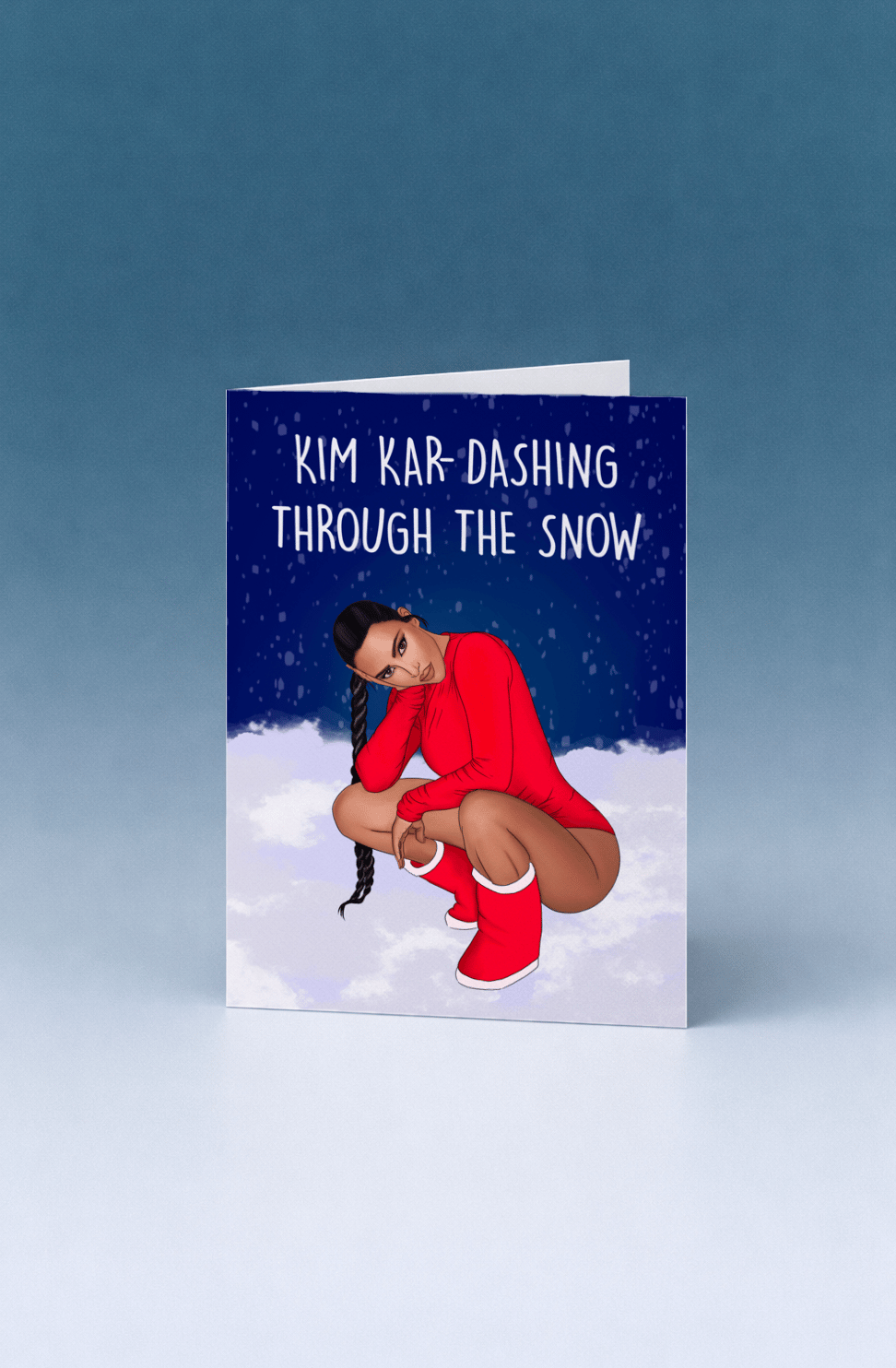 Kim Kar-Dashing Through the Snow mockup 5