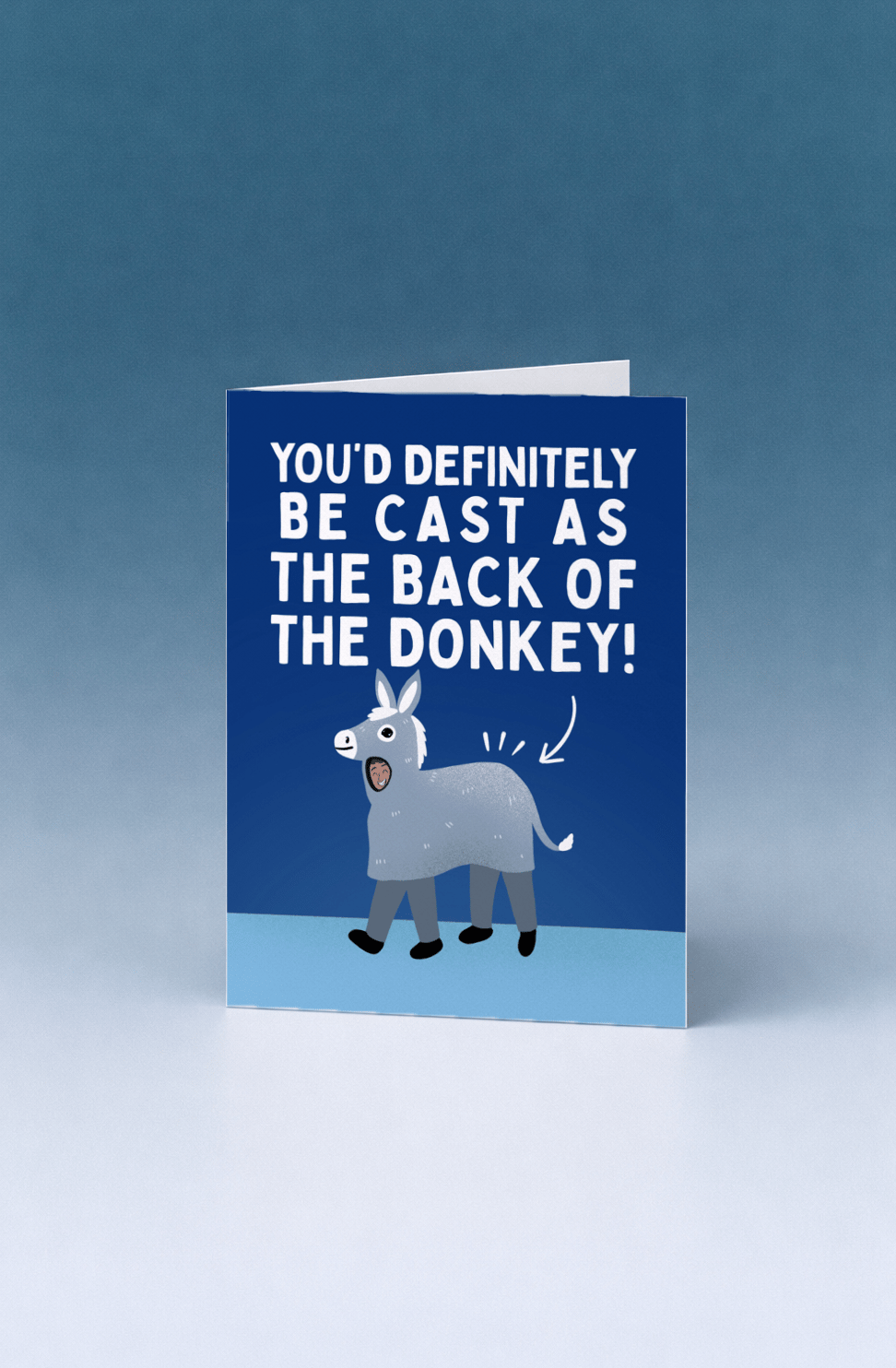 Cast as the Back of the Donkey! mockup 5