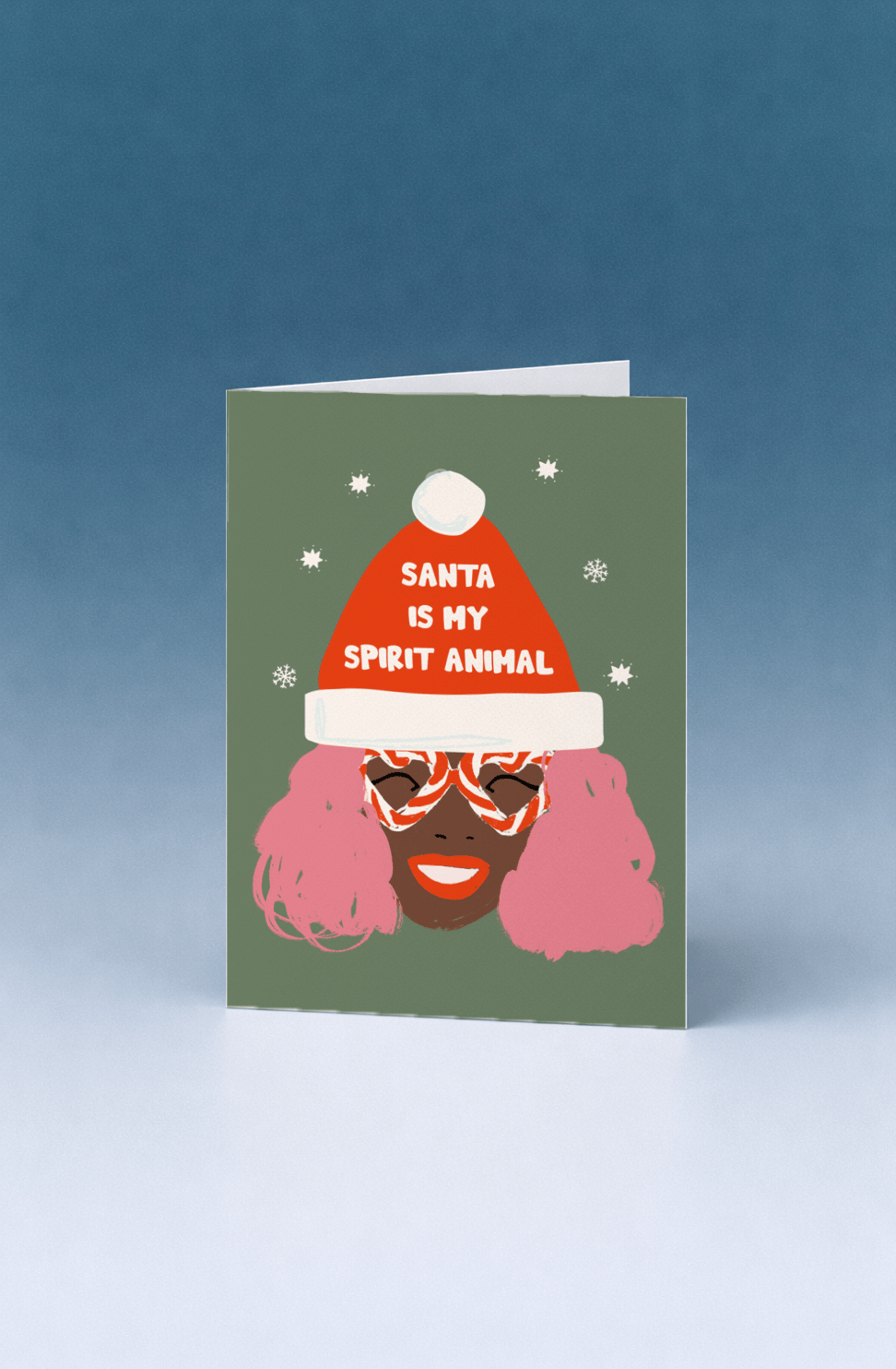 Santa Is My Spirit Animal mockup 5