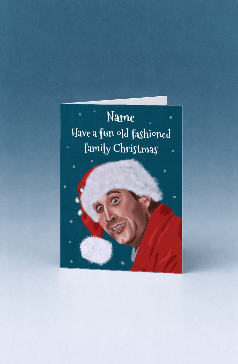 Old-Fashioned Family Christmas mockup 5