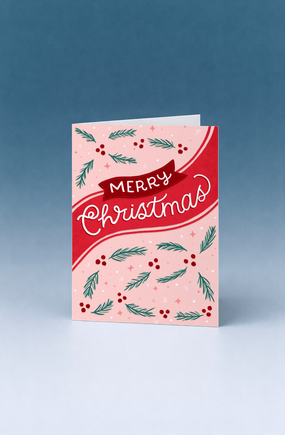 Merry Christmas Garland mockup 4