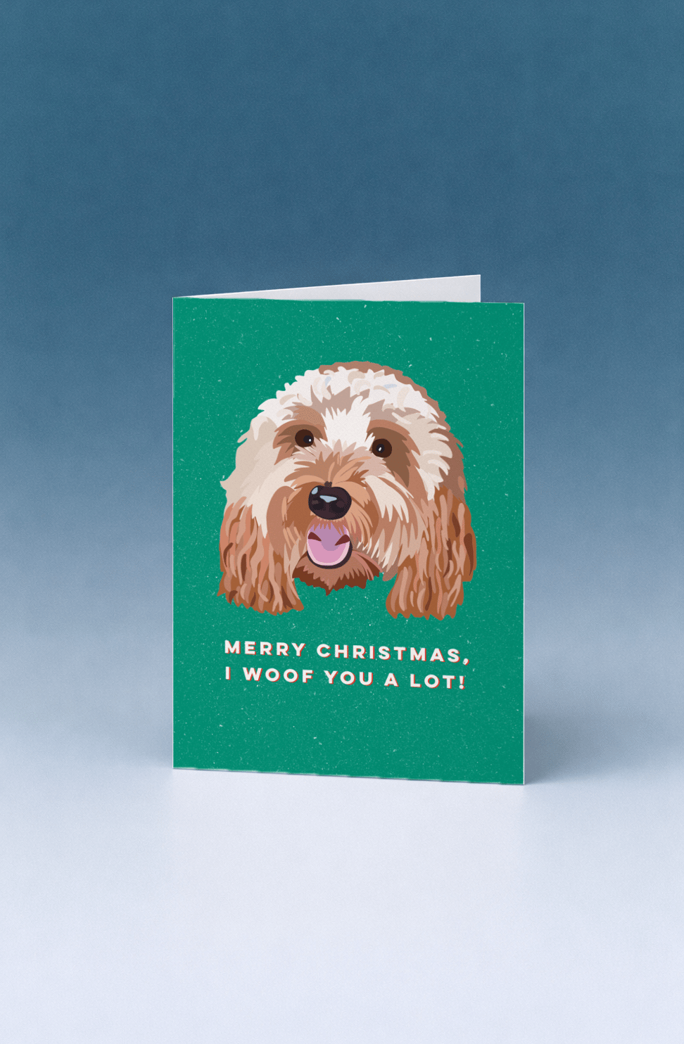Merry Christmas, I Woof You a Lot mockup 4