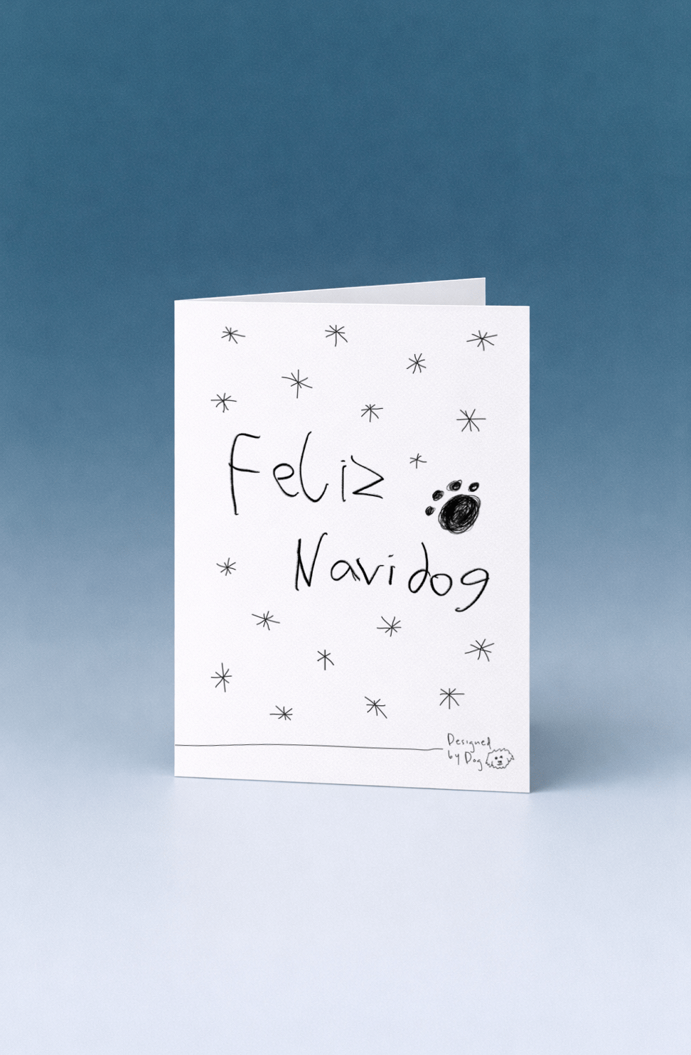 Feliz Navidog mockup 4