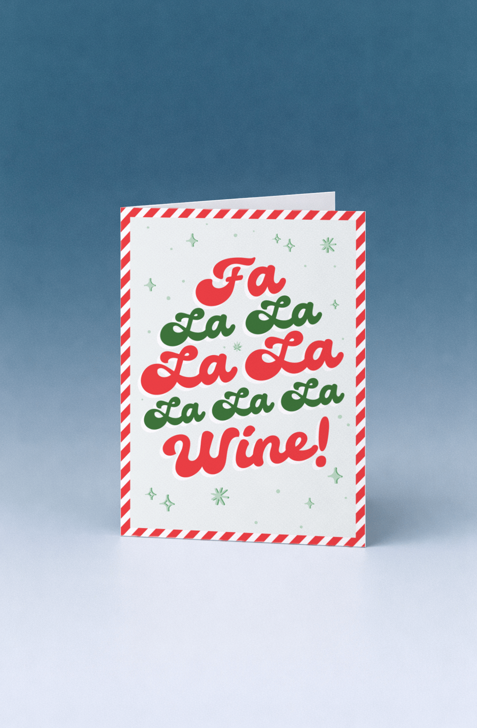 Fa La La Wine mockup 4