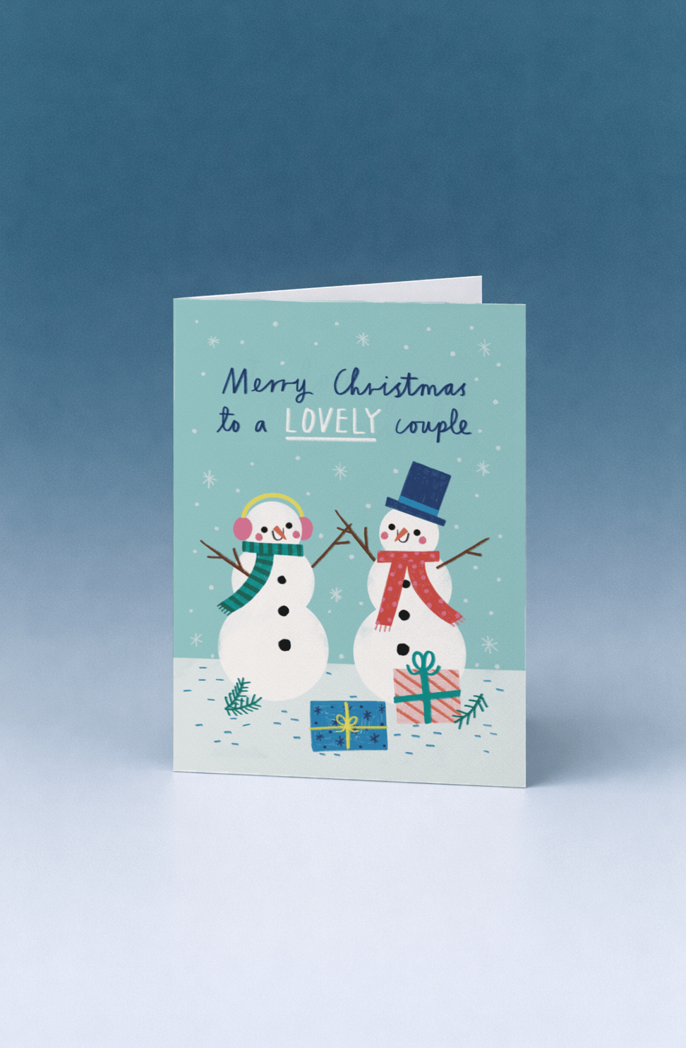 Merry Christmas to a Lovely Couple mockup 4