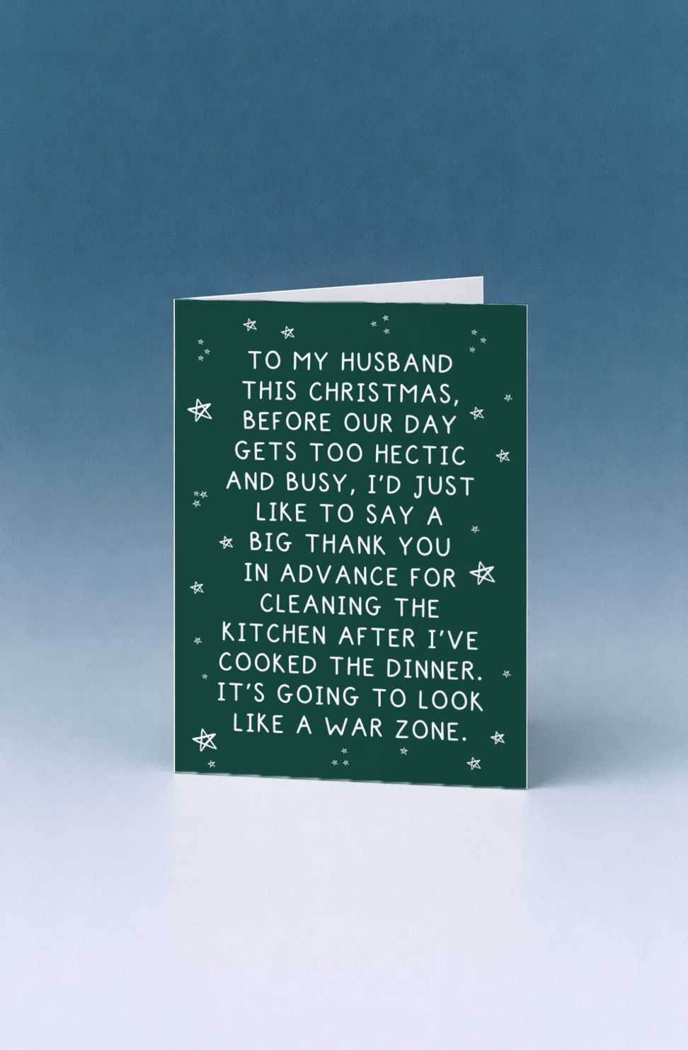 To My Husband This Christmas Card mockup 5