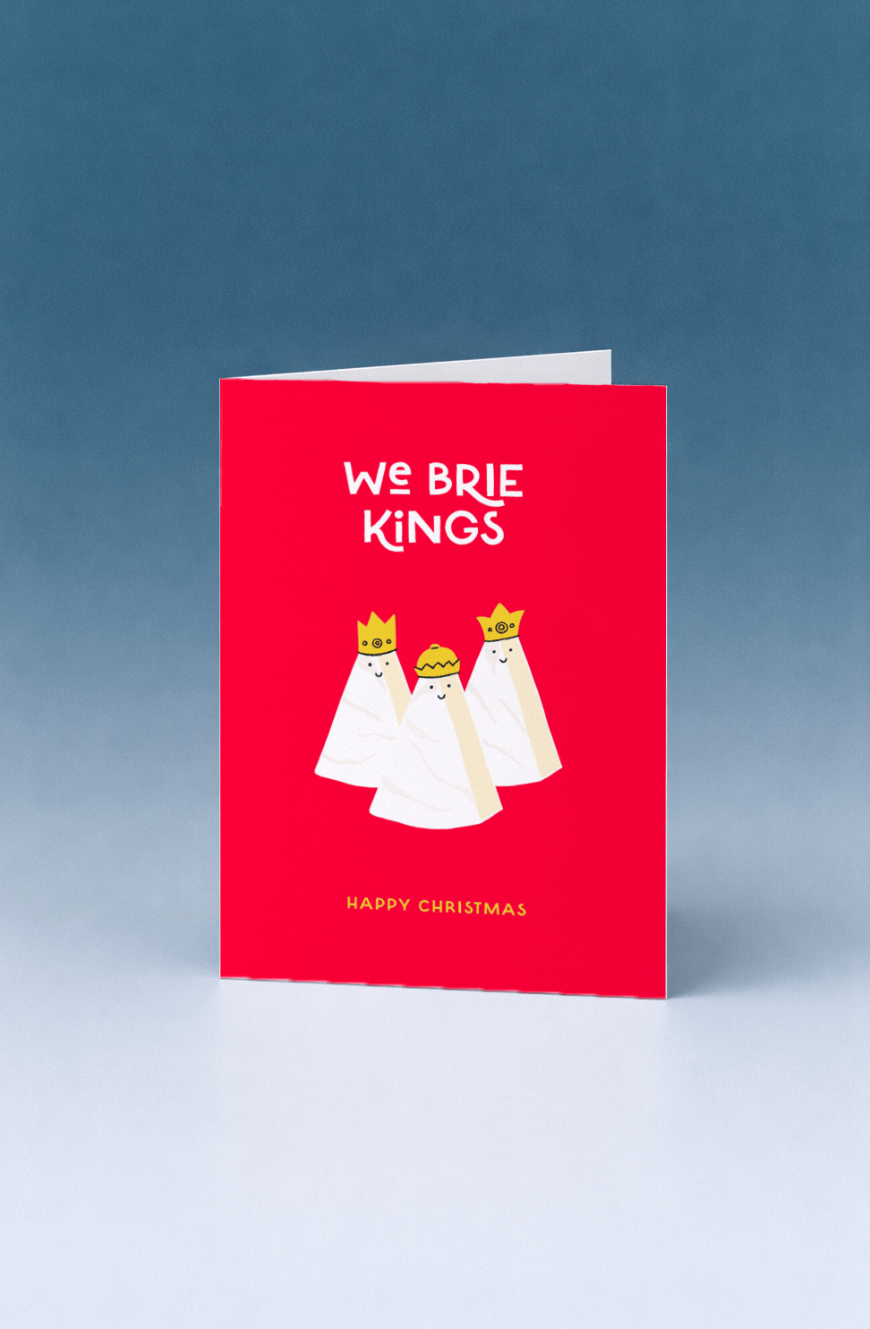 We Brie Kings Card mockup 4