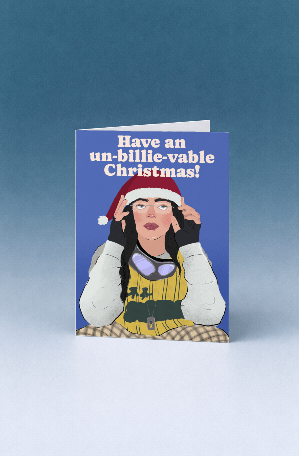 Have an Un-Billie-vable Christmas! mockup 4