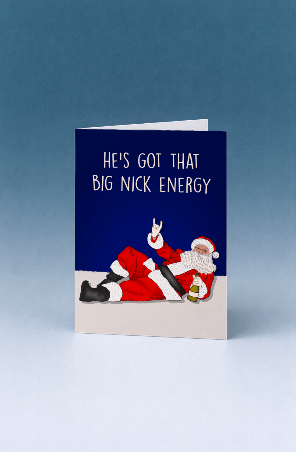 Big Nick Energy Card mockup 5