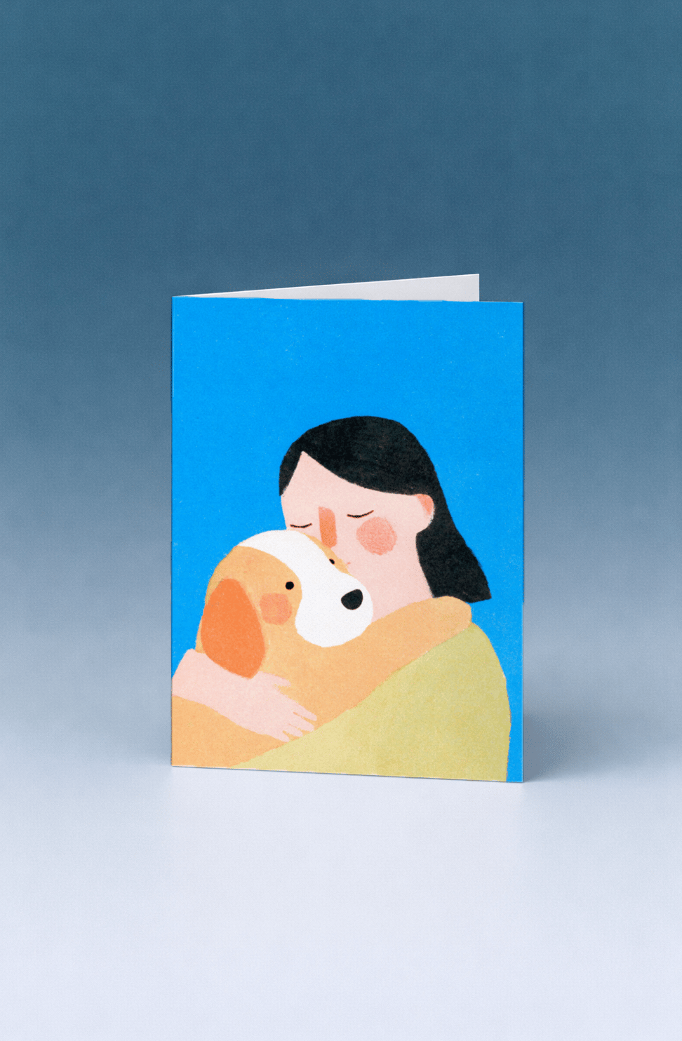 dog mom hugging mockup 5