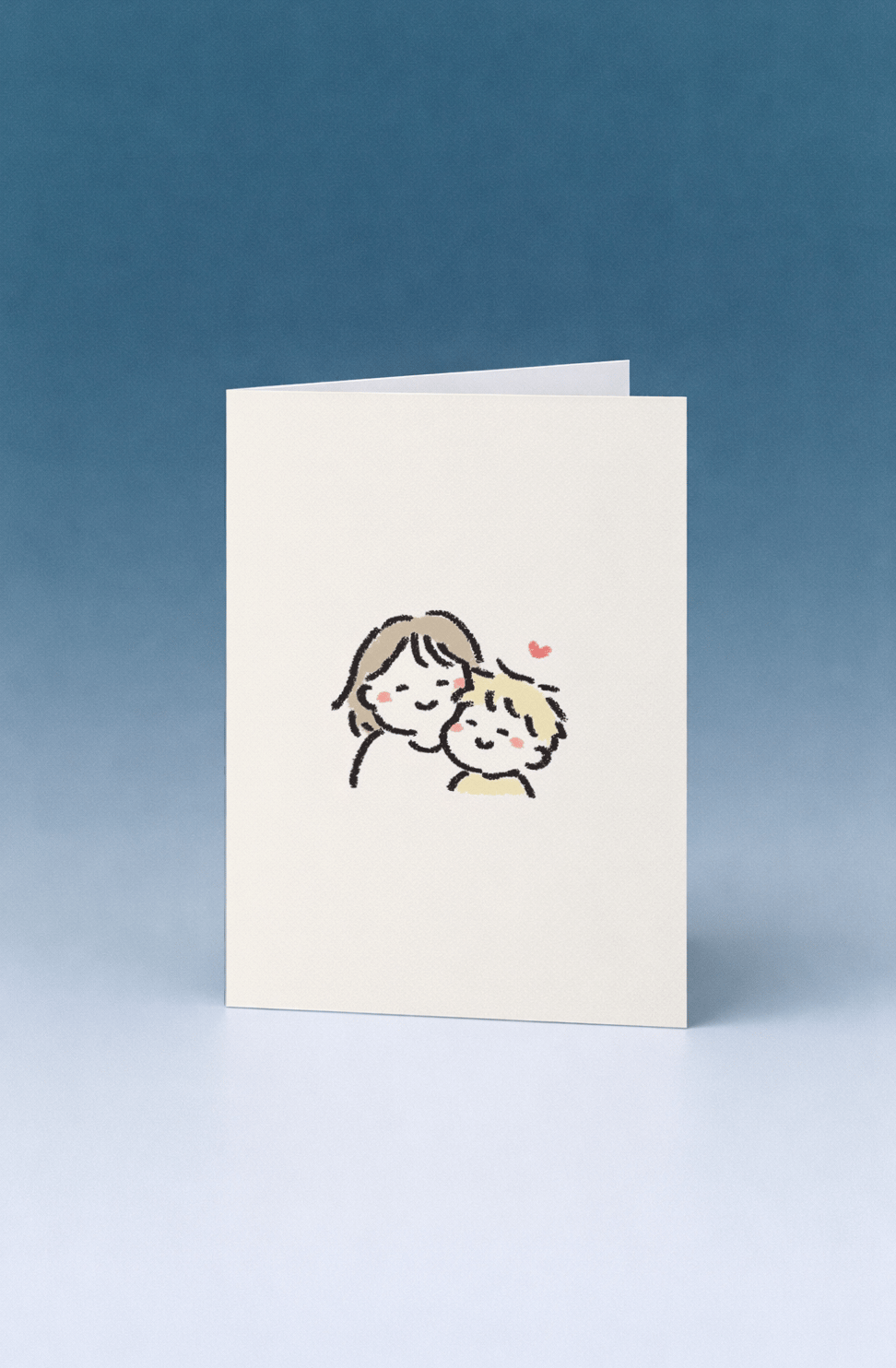 mom and son affectionate mockup 5
