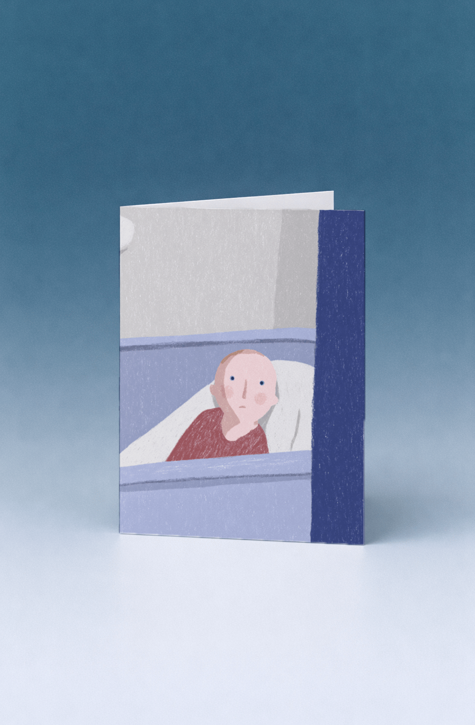 baby in bed mockup 5