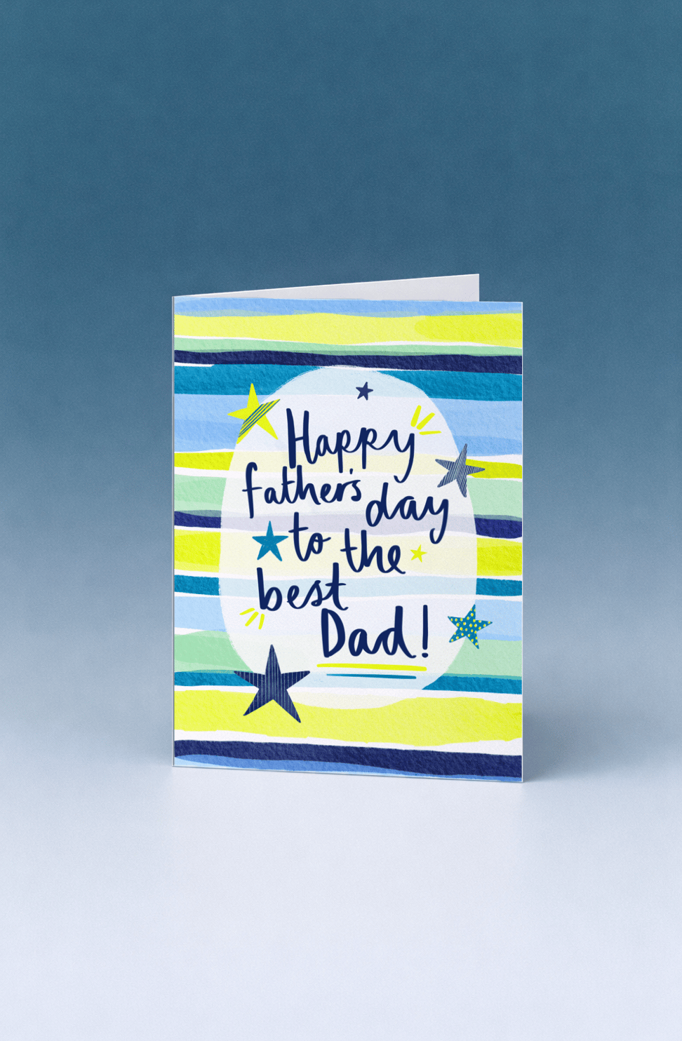 Best Dad Father's Day Card mockup 5