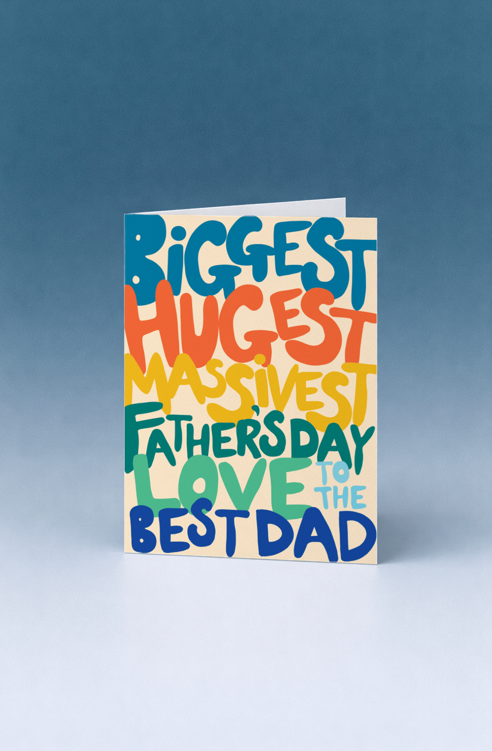 Biggest Father's Day Love mockup 5