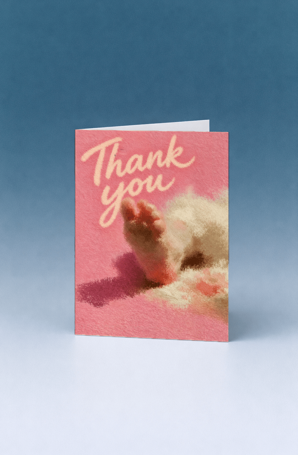 Little Foot Thank You mockup 5