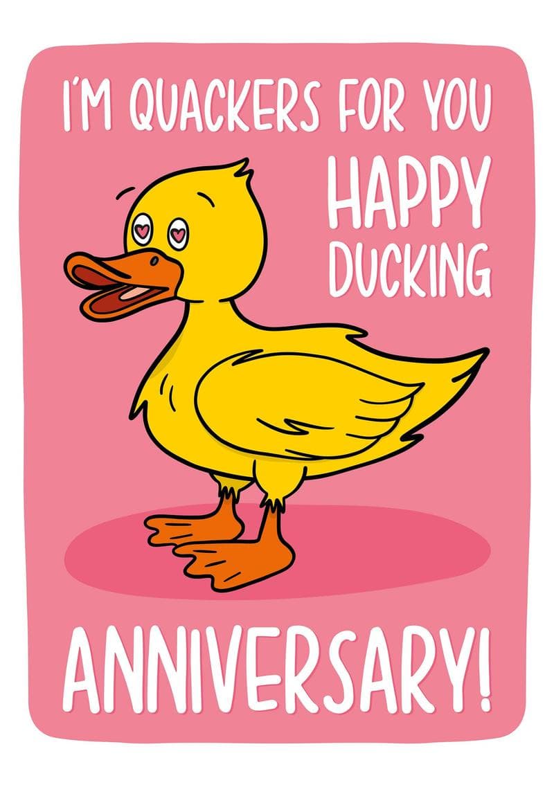 Happy Ducking Anniversary
