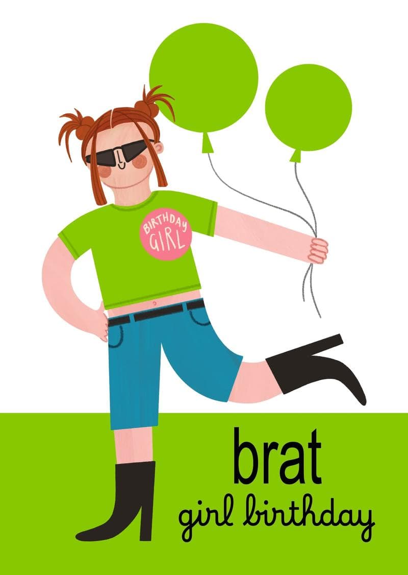 Brat Girl Birthday