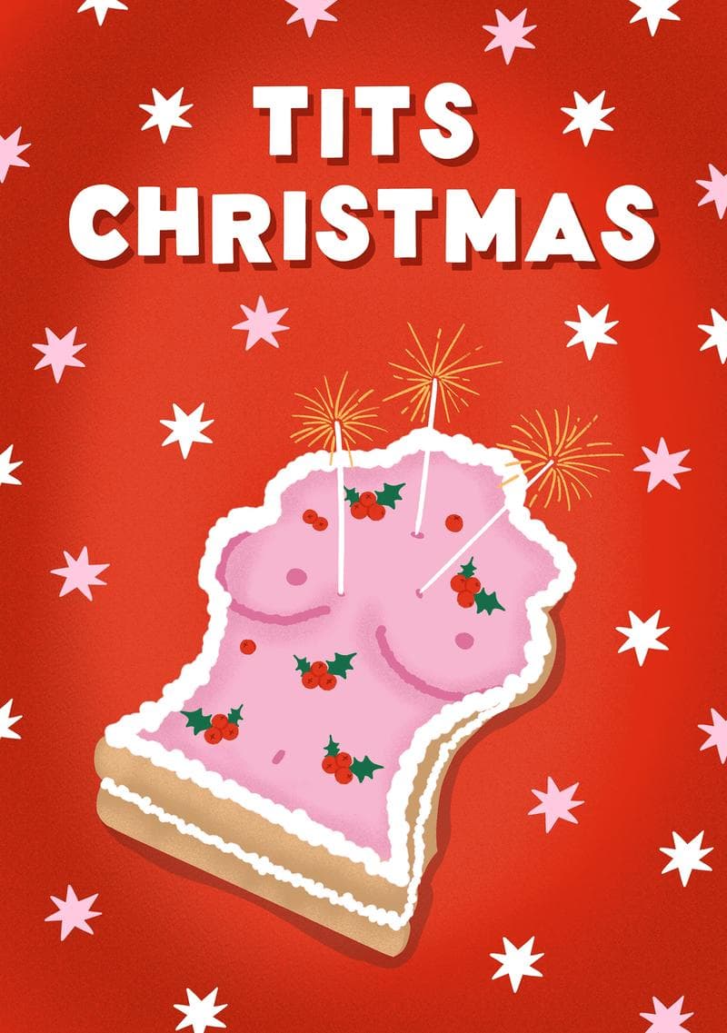Tits Christmas Card
