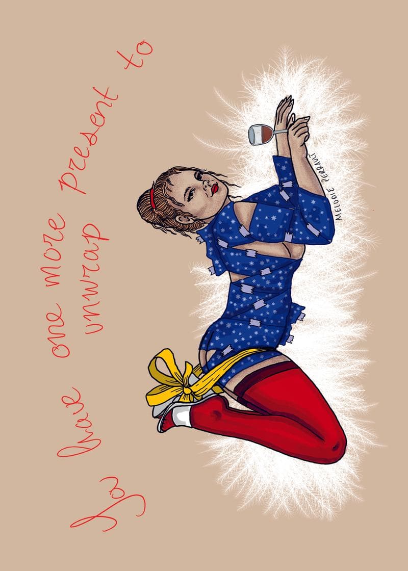One More Present to Unwrap Christmas Card