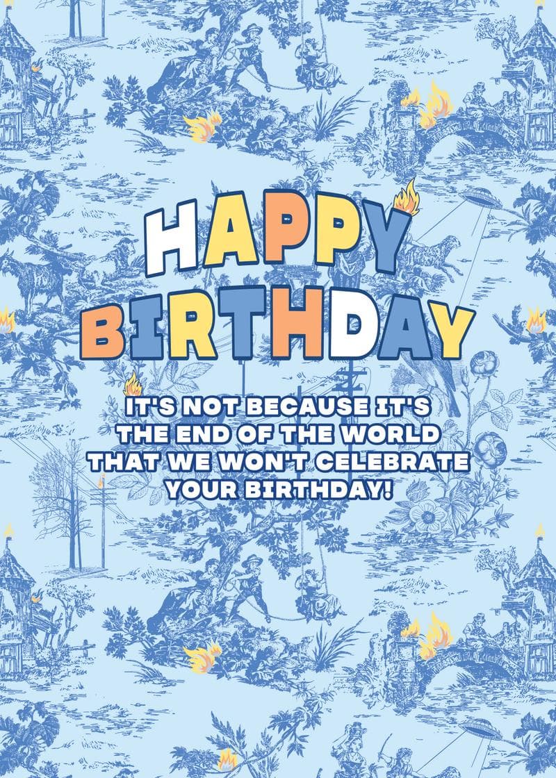 Apocalypse Birthday Cheer