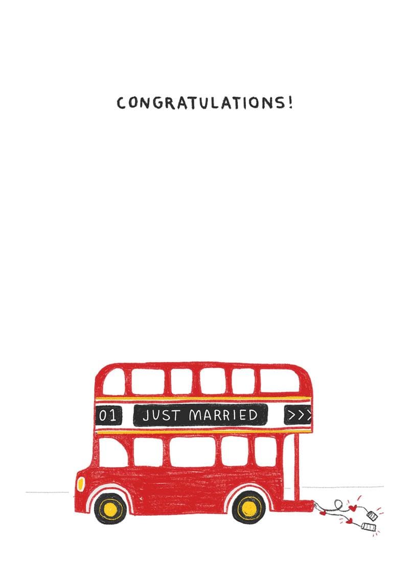 Just Married Bus