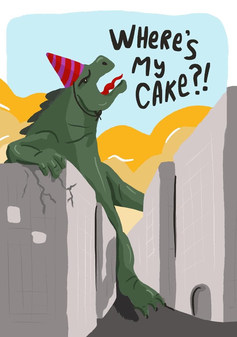 Lizard Cake Crisis
