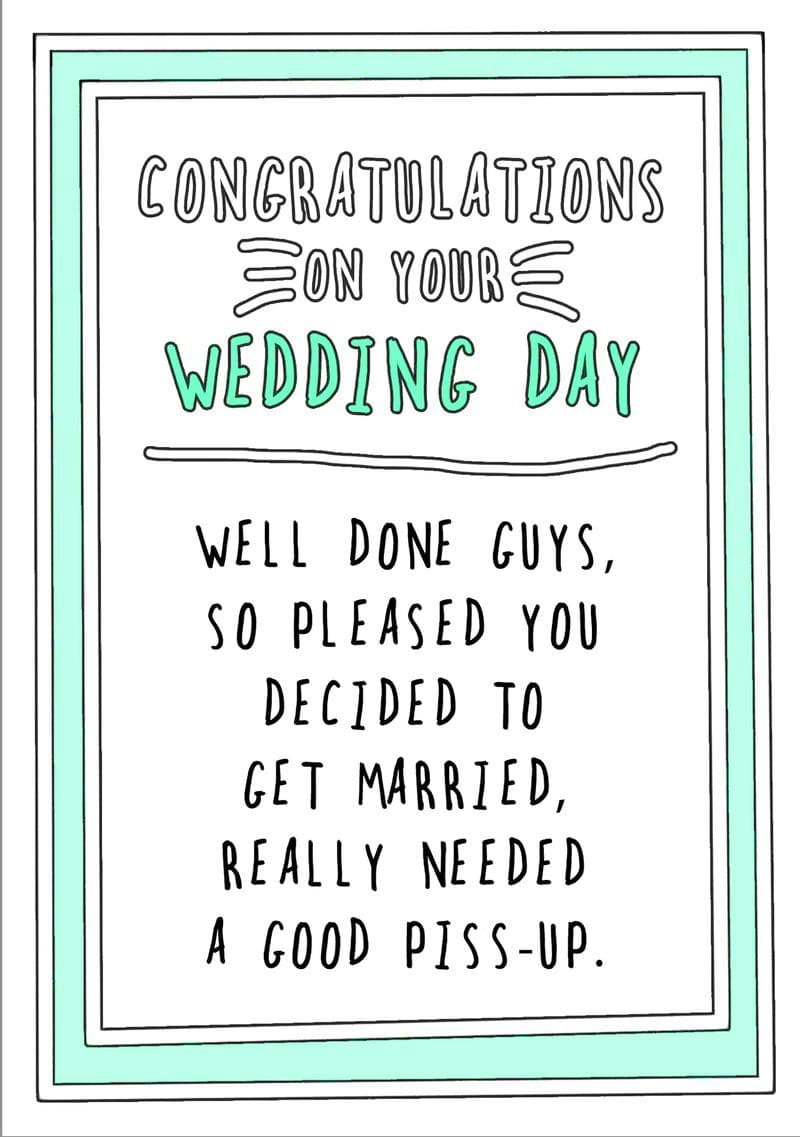 Wedding Day Celebration Card