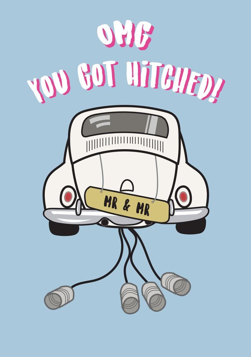 OMG You Got Hitched Card