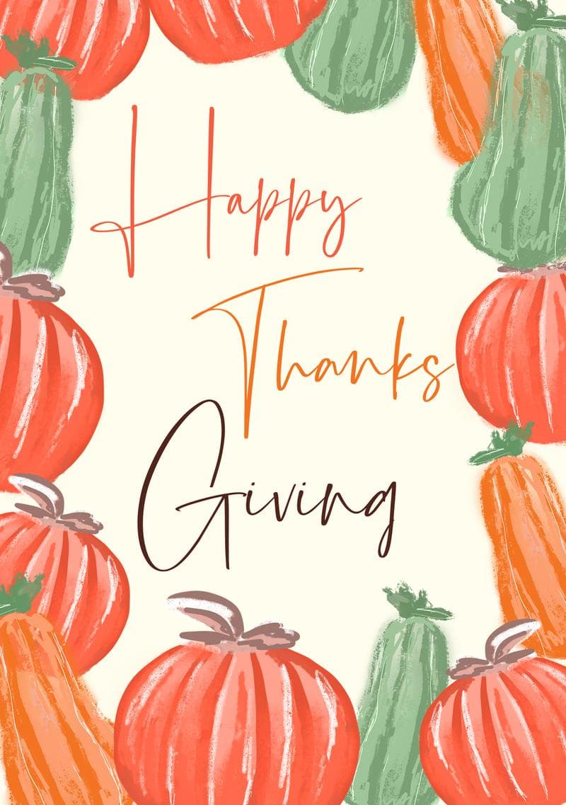 Autumn Harvest Greetings