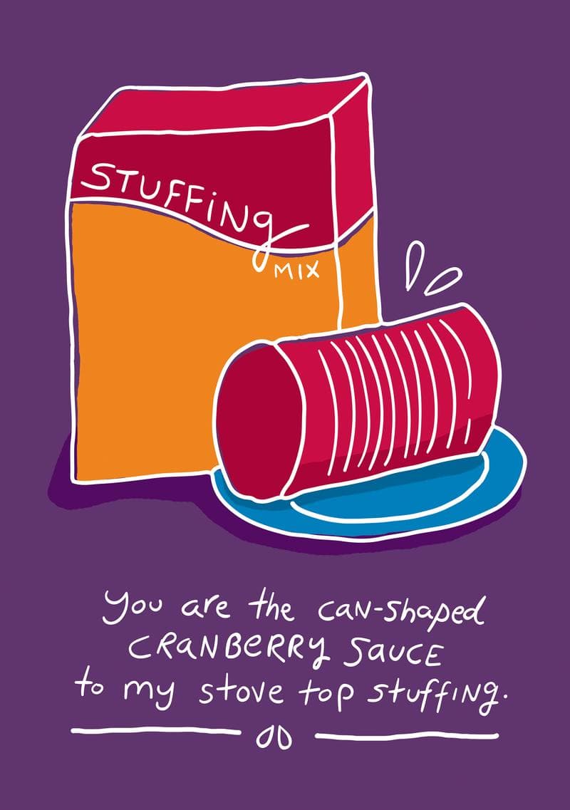 Can Shaped Cranberry Sauce