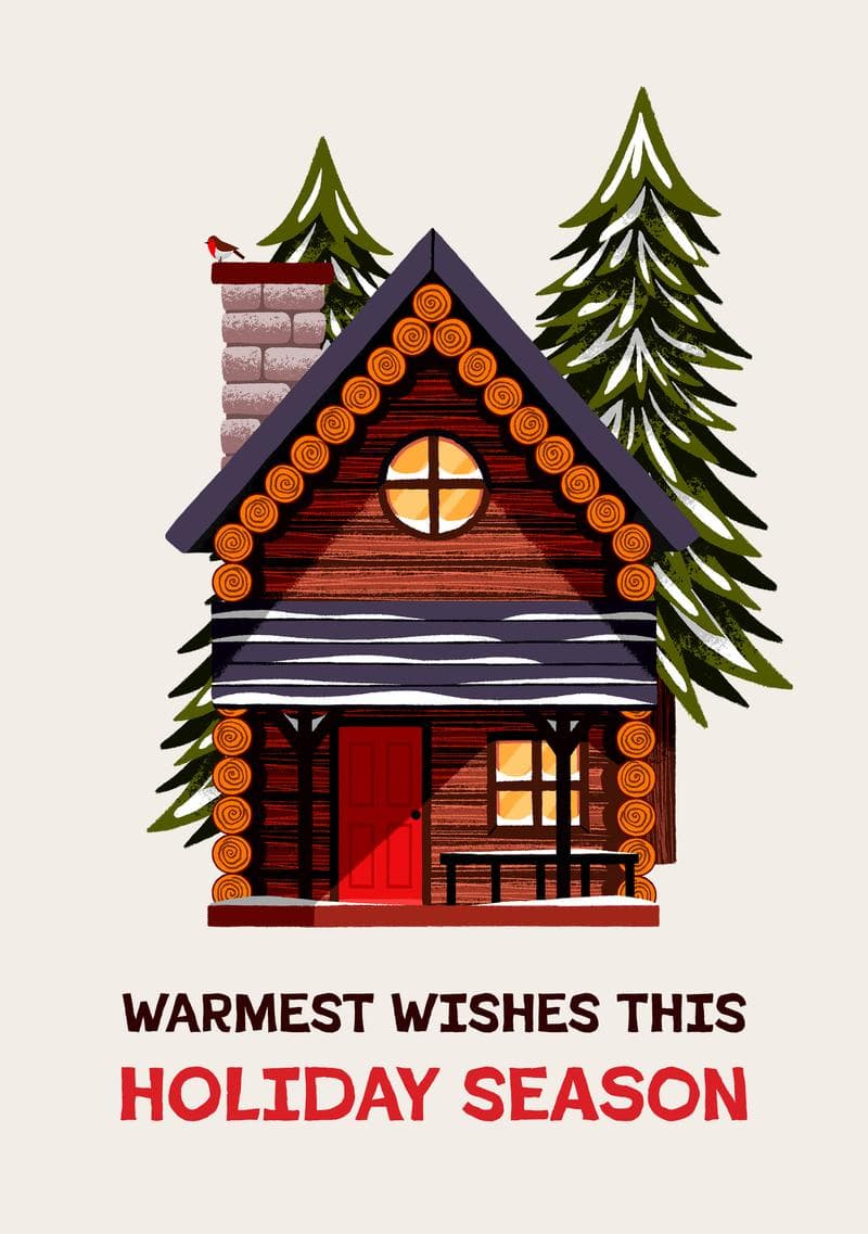 Warmest Wishes This Holiday Season card