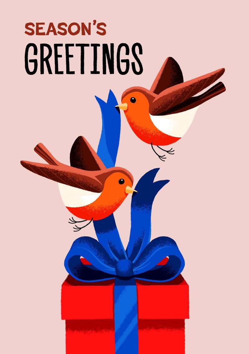 Season's Greetings card