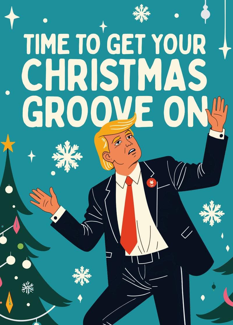 Time to Get Your Christmas Groove On card