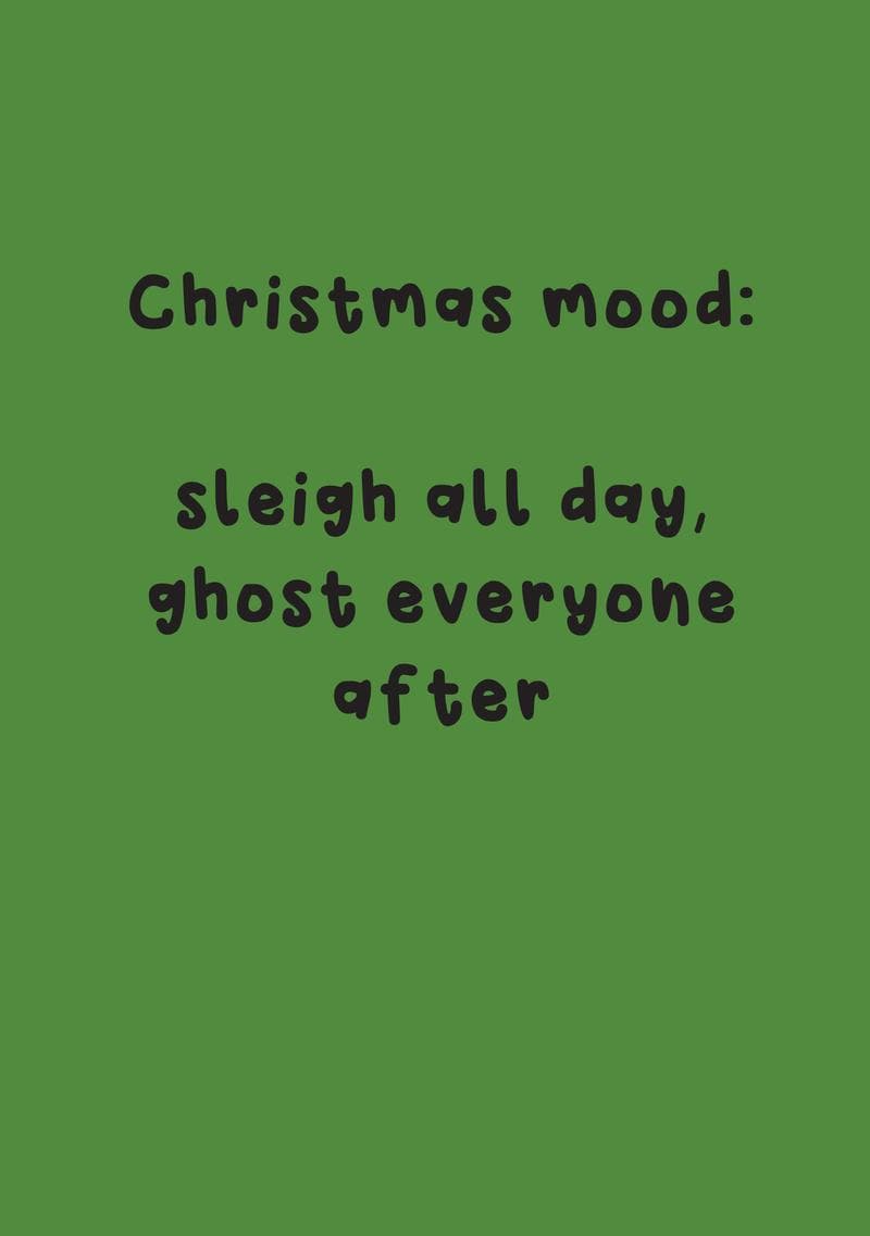 Christmas Mood Card