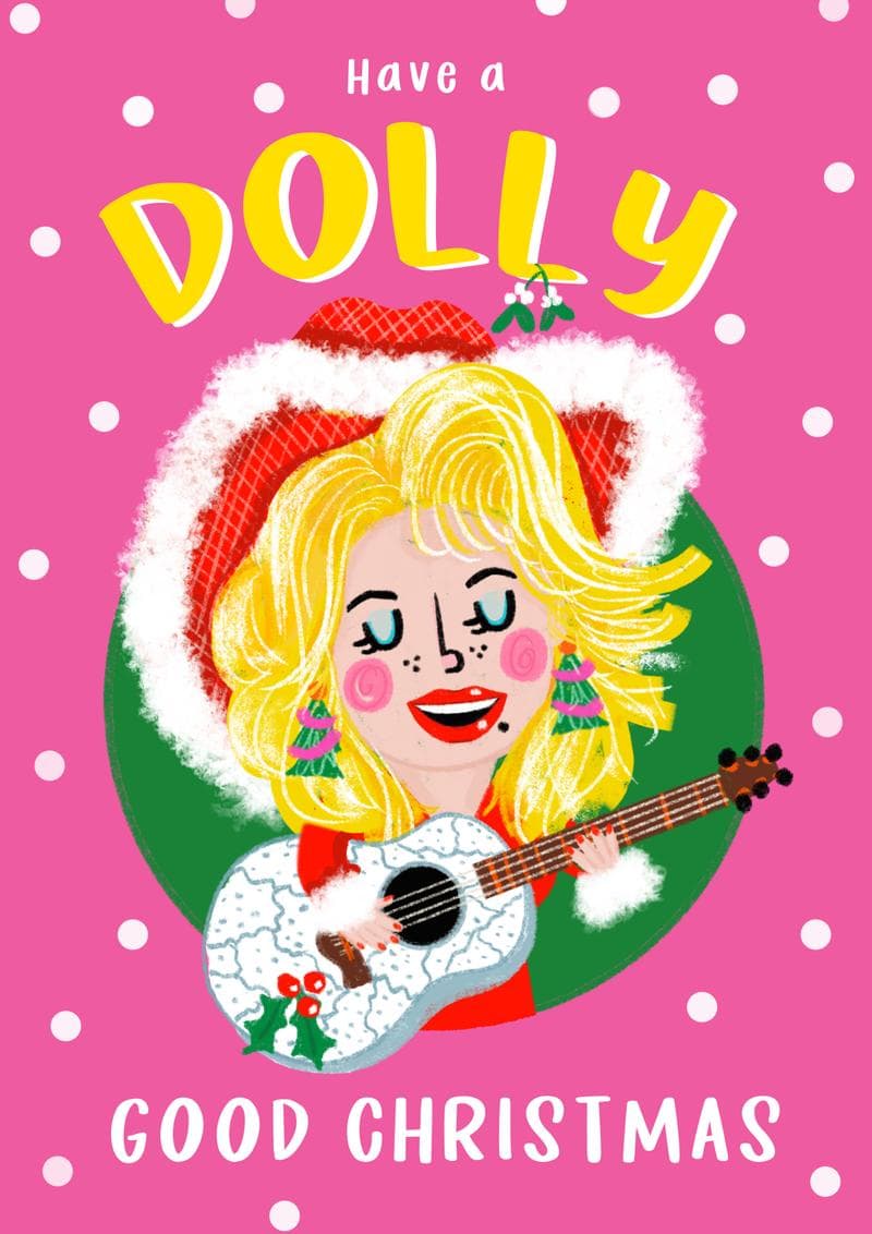 Dolly Christmas Card