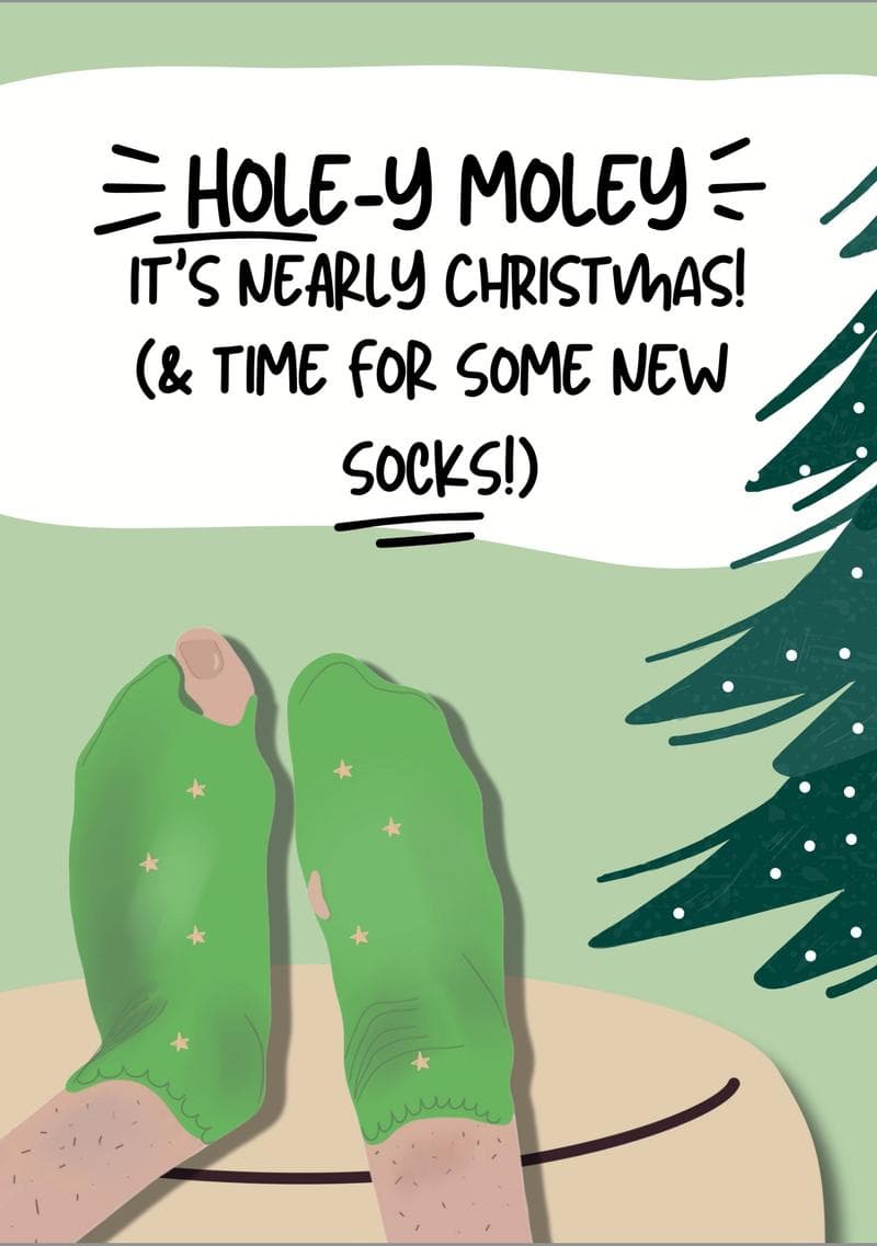Hole-y Moley, It's Nearly Christmas!