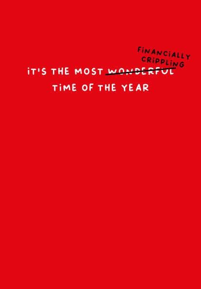 Financially Crippling Time of the Year