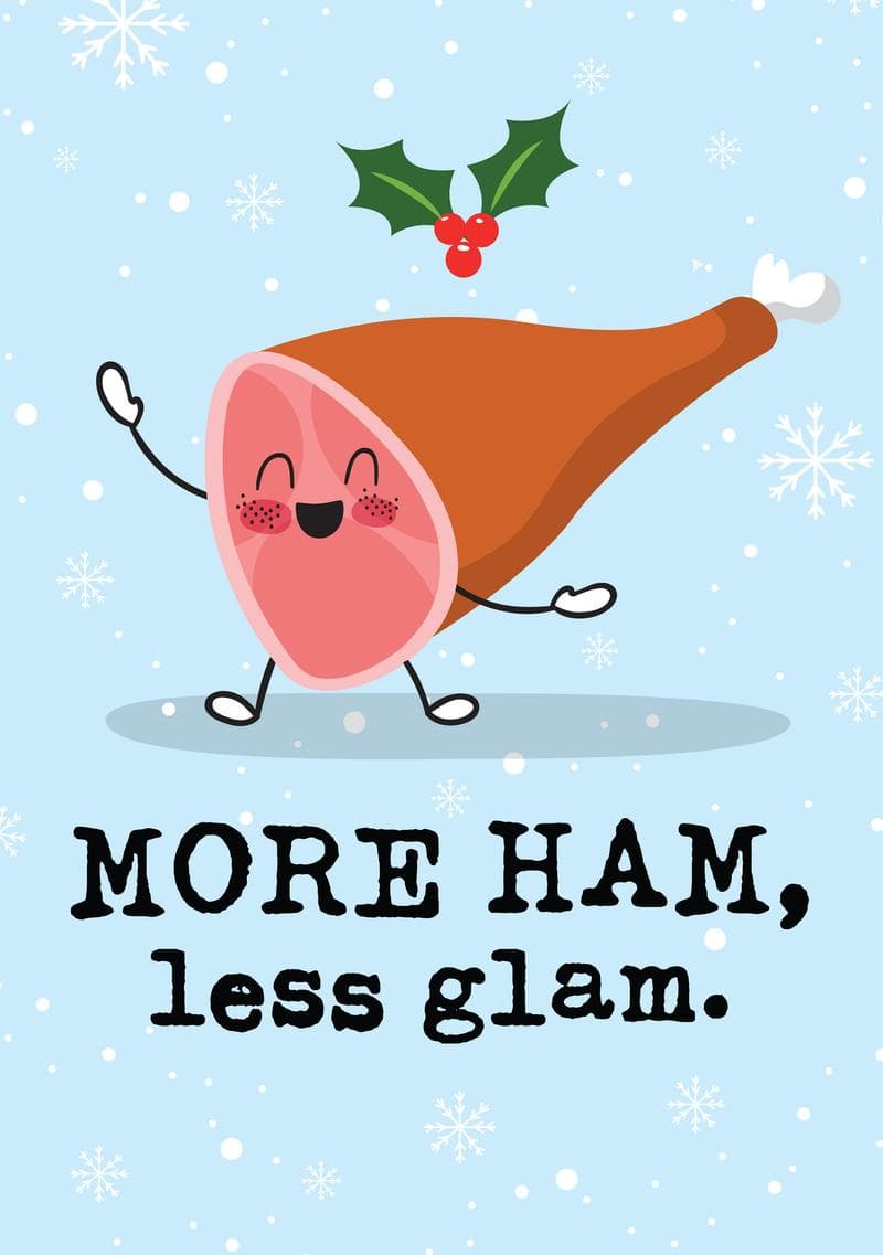 More Ham, Less Glam card