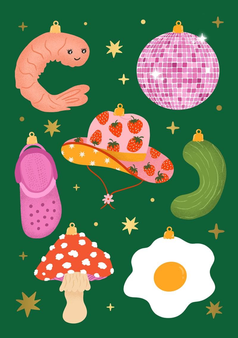 Quirky Christmas Ornaments