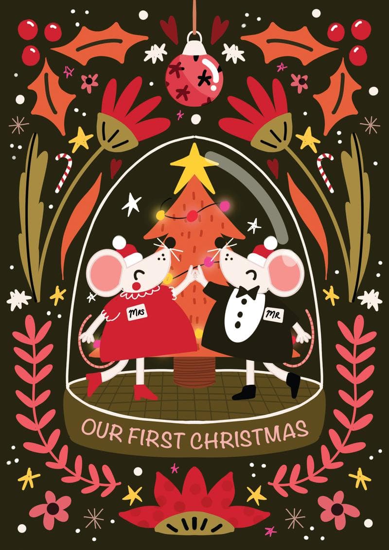Our First Christmas card