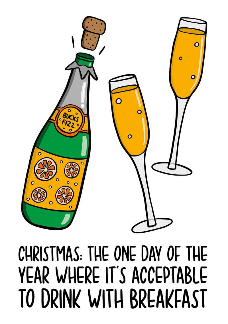 Christmas Breakfast Tradition Humor