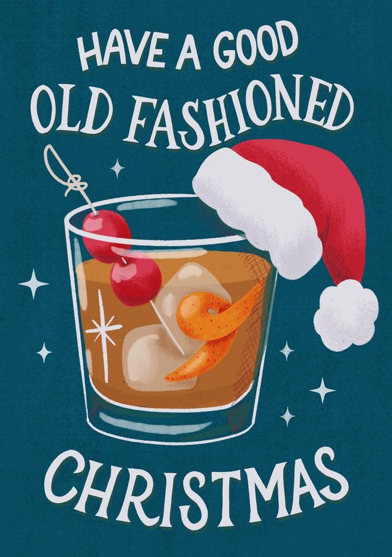 Old Fashioned Christmas Cocktail